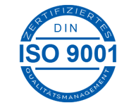 Zertifiziertes Qualitätsmanagement nach DIN ISO 9001